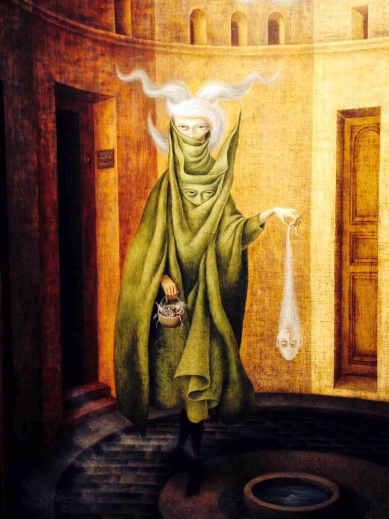 7 Obras Enigm Ticas De Remedios Varo Cultura Impaciente   Lienzo Tela Mujer Saliendo Del Psicoanalista Remedios Varo 396701 Mlm20379952277 082015 F 768x1024 