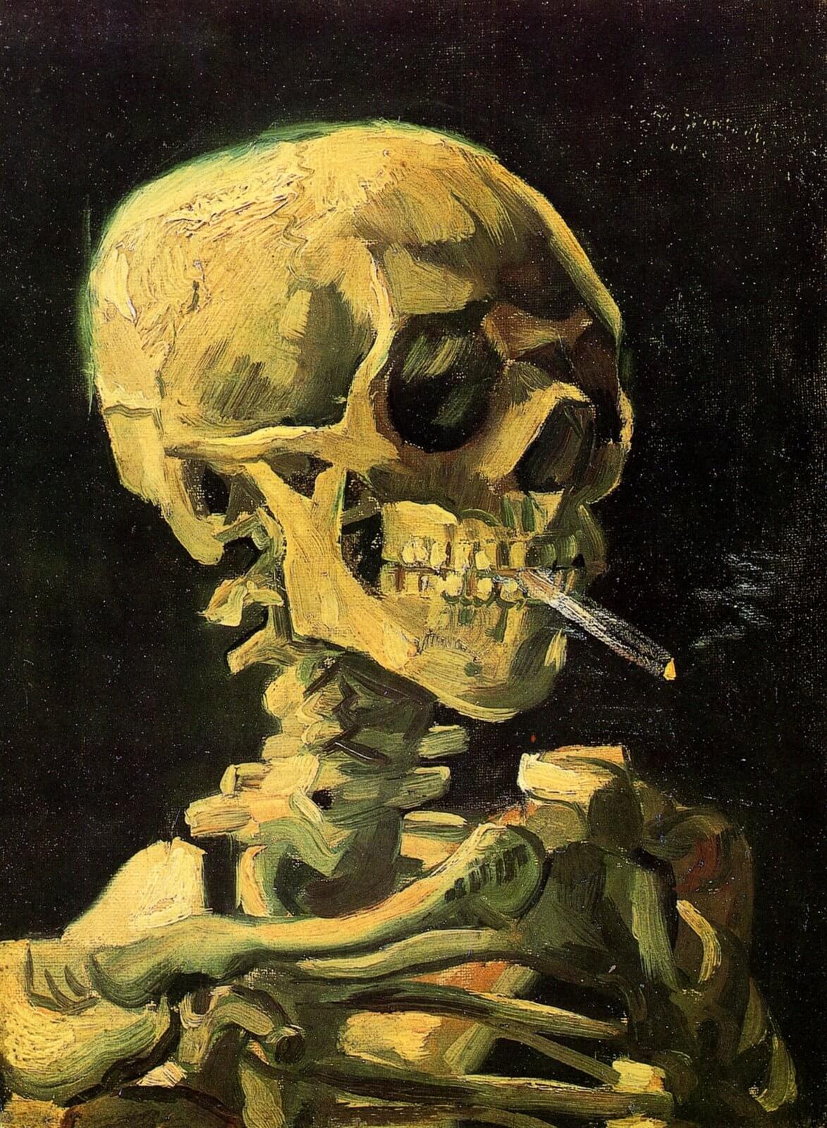 Skull with Burning Cigarette by Van Gogh.jpg