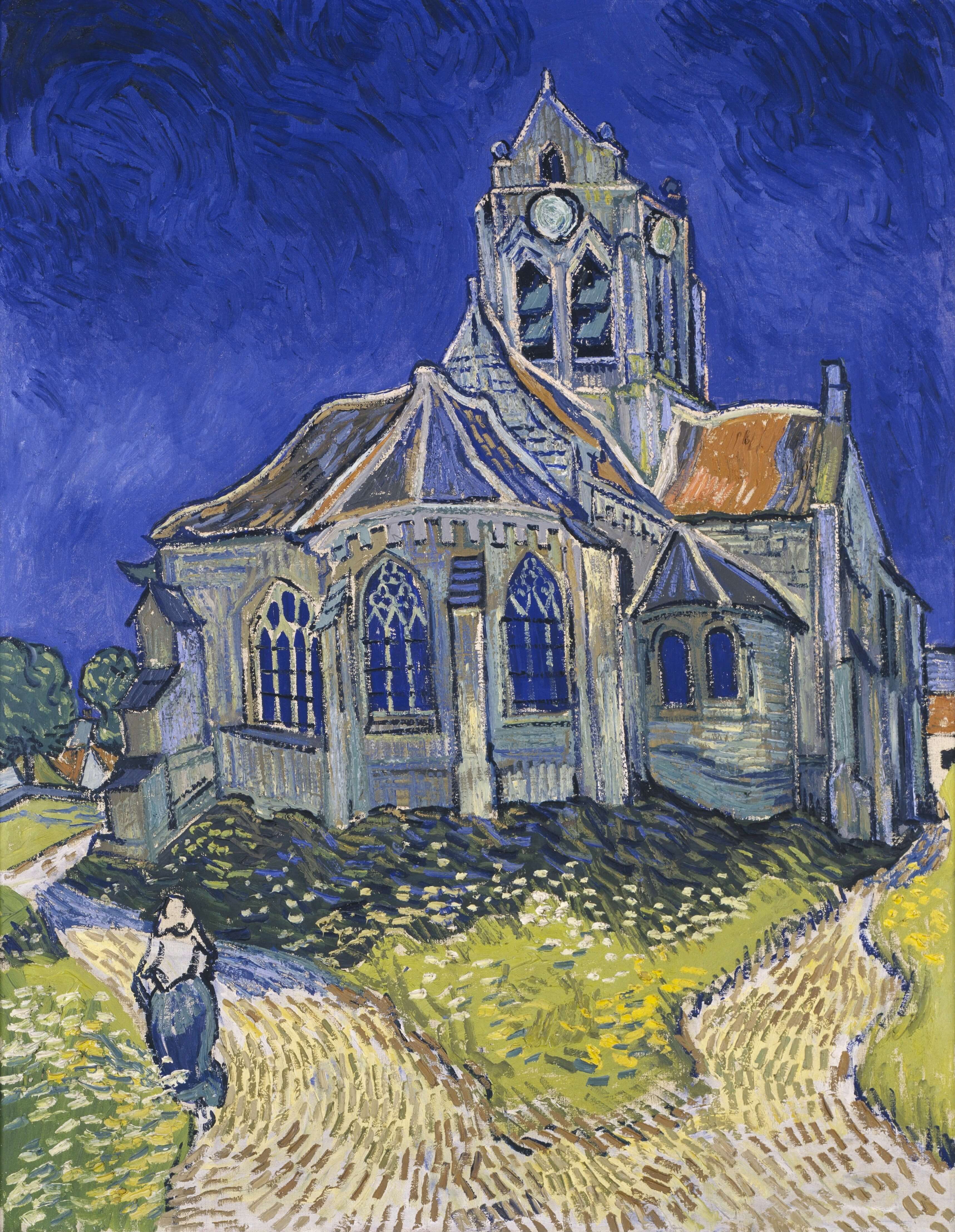 Vincent_van_Gogh_-_The_Church_in_Auvers-sur-Oise_View_from_the_Chevet_-_Google_Art_Project