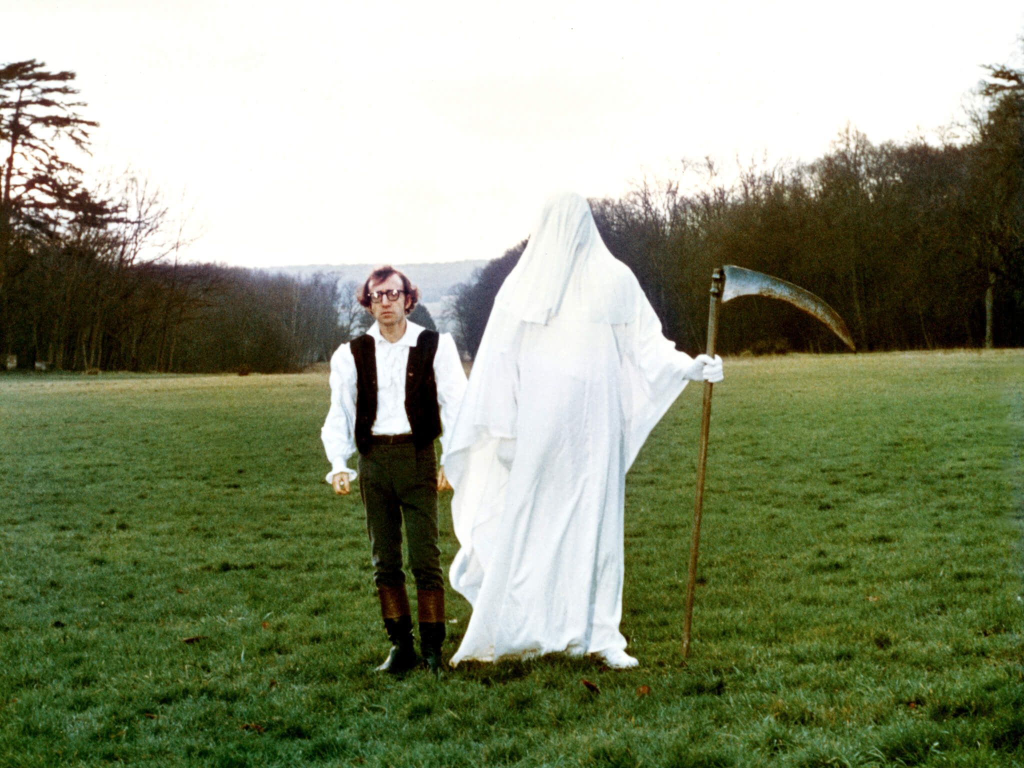 On the set of Love and Death