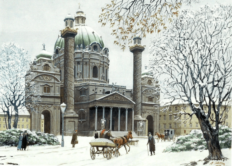 Iglesia-de-S.-Carlos-Viena.-1912
